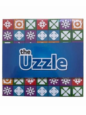 The Uzzle Game (2023) Block Puzzle Family Board Game NEW SEALED